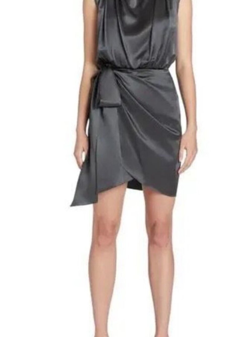 Autumn Wedding Guest Dress Amanda Uprichard 100% Silk Small - Picture 2 of 12